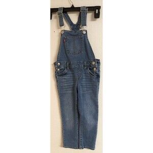 Kids LEVIS Denim Overalls with Adjustable Straps 4T